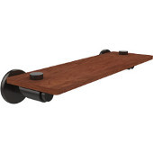 Tribecca Collection 16 Inch Solid IPE Ironwood Shelf, Oil Rubbed Bronze