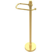  Tribecca Collection Free Standing Toilet Tissue Holder, Unlacquered Brass