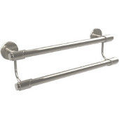  Tribeca Collection 18'' Double Towel Bar, Premium Finish, Polished Nickel