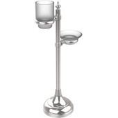  Vanity Top Multi-Accessory Ring Stand, Polished Chrome