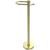 European Style Toilet Tissue Stand, Satin Brass