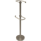  Free Standing Two Roll Toilet Tissue Stand, Antique Pewter
