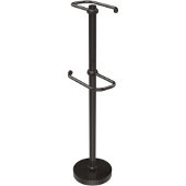  Free Standing Two Roll Toilet Tissue Stand, Oil Rubbed Bronze