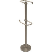  Free Standing Two Roll Toilet Tissue Stand, Antique Pewter