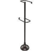  Free Standing Two Roll Toilet Tissue Stand, Oil Rubbed Bronze