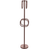  Towel Stand with 4 Integrated Towel Rings, Antique Copper
