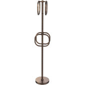  Towel Stand with 4 Integrated Towel Rings, Venetian Bronze