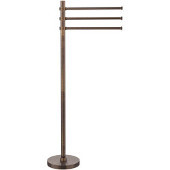  Towel Stand with 3 Pivoting 12 Inch Arms, Venetian Bronze