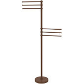  Vanity Top Collection Contemporary 6 Arm Towel Stand, Premium Finish, Rustic Bronze