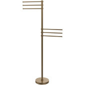  Vanity Top Collection Contemporary 6 Arm Towel Stand, Premium Finish, Brushed Bronze