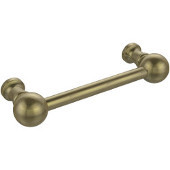  W-1/3 Series Waverly Place Collection 4'' W Cabinet Pull with Smooth Round Knob Ends in Antique Brass (Premium Finish), Available in Multiple Finishes
