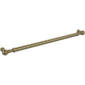  W-3/18 Series Waverly Place Collection 18'' W Refrigerator Pull with Smooth Round Knob Ends in Antique Brass (Premium Finish), Available in Multiple Finishes