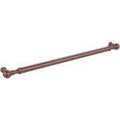  W-3/18 Series Waverly Place Collection 18'' W Refrigerator Pull with Smooth Round Knob Ends in Antique Copper (Premium Finish), Available in Multiple Finishes