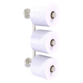  Waverly Place Collection 3-Roll Reserve Roll Toilet Paper Holder in Satin Nickel, 2-3/16'' W x 7-1/4'' D x 13-5/8'' H