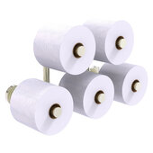  Waverly Place Collection 5-Roll Reserve Roll Toilet Paper Holder in Polished Nickel, 14-1/2'' W x 7-5/16'' D x 7-5/16'' H