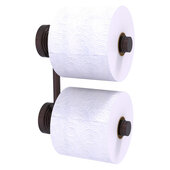  Waverly Place Collection 2-Roll Reserve Roll Toilet Paper Holder in Antique Bronze, 6-1/4'' W x 2-1/4'' D x 7-3/4'' H