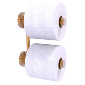  Waverly Place Collection 2-Roll Reserve Roll Toilet Paper Holder in Brushed Bronze, 6-1/4'' W x 2-1/4'' D x 7-3/4'' H