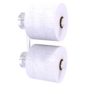  Waverly Place Collection 2-Roll Reserve Roll Toilet Paper Holder in Satin Chrome, 6-1/4'' W x 2-1/4'' D x 7-3/4'' H