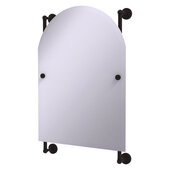  Waverly Place Collection Arched Top Frameless Rail Mounted Mirror in Oil Rubbed Bronze, 21'' W x 3-11/16'' D x 32'' H