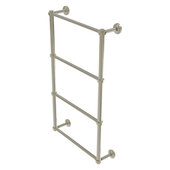  Waverly Place Collection 4-Tier 24'' Ladder Towel Bar with Smooth Accent in Polished Nickel, 24'' W x 5-5/16'' D x 34'' H