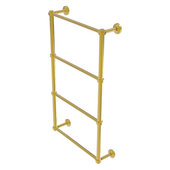  Waverly Place Collection 4-Tier 30'' Ladder Towel Bar with Smooth Accent in Polished Brass, 30'' W x 5-5/16'' D x 34'' H