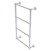  Waverly Place Collection 4-Tier 30'' Ladder Towel Bar with Smooth Accent in Satin Chrome, 30'' W x 5-5/16'' D x 34'' H