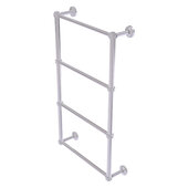  Waverly Place Collection 4-Tier 24'' Ladder Towel Bar with Dotted Detail in Polished Chrome, 24'' W x 5-5/16'' D x 34'' H