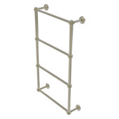  Waverly Place Collection 4-Tier 24'' Ladder Towel Bar with Dotted Detail in Polished Nickel, 24'' W x 5-5/16'' D x 34'' H