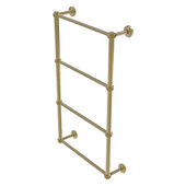  Waverly Place Collection 4-Tier 24'' Ladder Towel Bar with Dotted Detail in Unlacquered Brass, 24'' W x 5-5/16'' D x 34'' H
