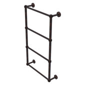  Waverly Place Collection 4-Tier 24'' Ladder Towel Bar with Dotted Detail in Venetian Bronze, 24'' W x 5-5/16'' D x 34'' H
