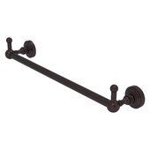  Waverly Place Collection 18'' Towel Bar with Integrated Peg Hooks in Antique Bronze, 20-1/4'' W x 3-13/16'' D x 3-5/16'' H