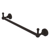  Waverly Place Collection 18'' Towel Bar with Integrated Peg Hooks in Oil Rubbed Bronze, 20-1/4'' W x 3-13/16'' D x 3-5/16'' H