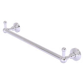  Waverly Place Collection 18'' Towel Bar with Integrated Peg Hooks in Polished Chrome, 20-1/4'' W x 3-13/16'' D x 3-5/16'' H