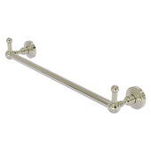  Waverly Place Collection 18'' Towel Bar with Integrated Peg Hooks in Polished Nickel, 20-1/4'' W x 3-13/16'' D x 3-5/16'' H