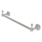  Waverly Place Collection 18'' Towel Bar with Integrated Peg Hooks in Satin Nickel, 20-1/4'' W x 3-13/16'' D x 3-5/16'' H