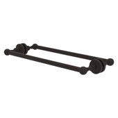  Waverly Place Collection 18'' Back to Back Shower Door Towel Bar in Oil Rubbed Bronze, 20-5/16'' W x 7-13/16'' D x 2-5/16'' H