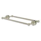  Waverly Place Collection 18'' Back to Back Shower Door Towel Bar in Polished Nickel, 20-5/16'' W x 7-13/16'' D x 2-5/16'' H