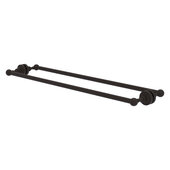  Waverly Place Collection 30'' Back to Back Shower Door Towel Bar in Oil Rubbed Bronze, 32-5/16'' W x 7-13/16'' D x 2-5/16'' H