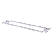  Waverly Place Collection 30'' Back to Back Shower Door Towel Bar in Polished Chrome, 32-5/16'' W x 7-13/16'' D x 2-5/16'' H