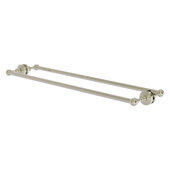  Waverly Place Collection 30'' Back to Back Shower Door Towel Bar in Polished Nickel, 32-5/16'' W x 7-13/16'' D x 2-5/16'' H