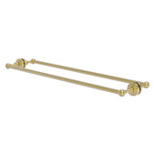  Waverly Place Collection 30'' Back to Back Shower Door Towel Bar in Satin Brass, 32-5/16'' W x 7-13/16'' D x 2-5/16'' H