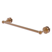  Waverly Place Collection 18'' Shower Door Towel Bar in Brushed Bronze, 20-3/16'' W x 4-7/8'' D x 2-3/16'' H