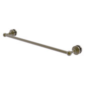  Waverly Place Collection 24'' Shower Door Towel Bar in Antique Brass, 26-3/16'' W x 4-7/8'' D x 2-3/16'' H