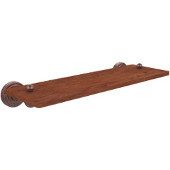  Waverly Place Collection 16 Inch Solid IPE Ironwood Shelf, Antique Copper