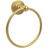  Waverly Place Collection 6'' Towel Ring, Standard Finish, Polished Brass