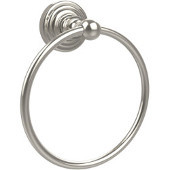  Waverly Place Collection 6'' Towel Ring, Premium Finish, Polished Nickel