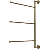  Waverly Place Collection 3 Swing Arm Vertical 28 Inch Towel Bar, Brushed Bronze