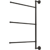  Waverly Place Collection 3 Swing Arm Vertical 28 Inch Towel Bar, Oil Rubbed Bronze