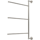  Waverly Place Collection 3 Swing Arm Vertical 28 Inch Towel Bar, Satin Nickel