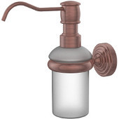  Waverly Place Collection Wall Mounted Soap Dispenser, Premium Finish, Antique Copper